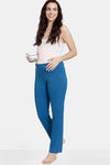 Coucou Bamboo Cotton Maternity Pyjama - Blue Horizon — thumbnail 4